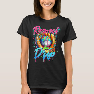 Bysebyll Drip Boys Ice Cream Drip Youth Respect Th T-Shirt