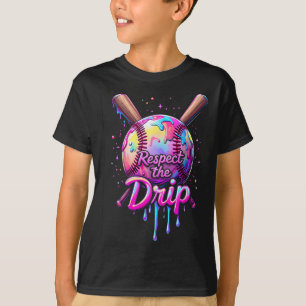 Bysebyll Drip Boys Ice Cream Respect The Drip Game T-Shirt