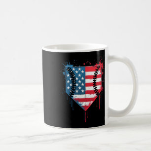 Bysebyll Drip Boys Kids Ice Cream Patriotic Americ Coffee Mug