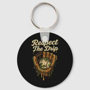 Bysebyll Drip Camo Bysebyll Glove Boys Sports Cool Key Ring