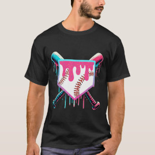 Bysebyll Drip For Boys Ice Cream Drip Youth Boys B T-Shirt