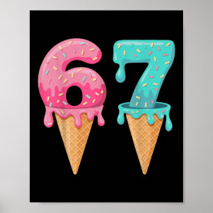 Bysebyll Drip Ice Cream 67 Bysebyll Lifestyle 101  Poster