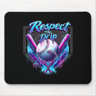 Bysebyll Drip Ice Cream Dripping Respect The Drip  Mouse Pad