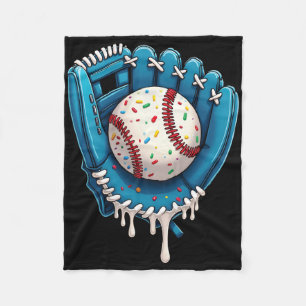 Bysebyll Drip Ice Cream Sprinkles Bysebyll Glove 1 Fleece Blanket