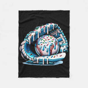 Bysebyll Drip Ice Cream Sprinkles Bysebyll Glove 4 Fleece Blanket