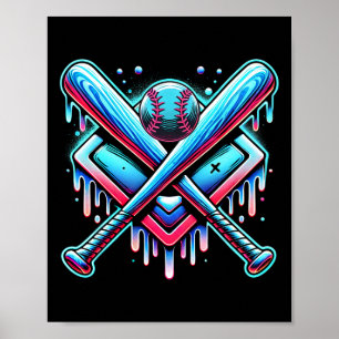 Bysebyll Dripping Ice Cream Drip Youth Boys Byseby Poster