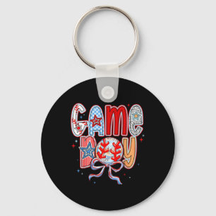 Bysebyll Game Day Bysebyll Coquette Bow Mum Mama M Key Ring