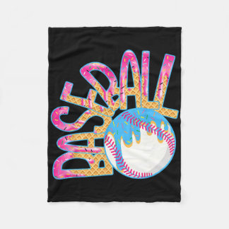 Bysebyll Game Day Drip Ice Cream Drip Youth Boys B Fleece Blanket