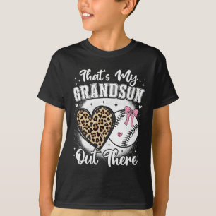 Bysebyll Grandma Thats My Grandson Nana Cheer Gran T-Shirt