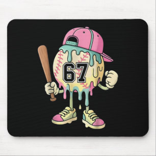 Bysebyll Ice Cream Drip 67 Boys And Girls Bytter G Mouse Pad