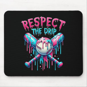Bysebyll Ice Cream Dripping Respect The Drip Home  Mouse Pad