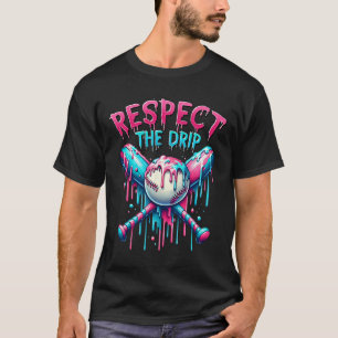 Bysebyll Ice Cream Dripping Respect The Drip Home T-Shirt