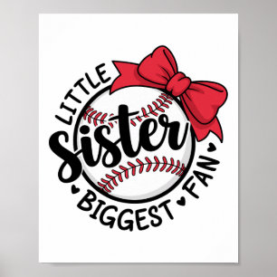 Bysebyll Little Sister Biggest Fan Bow Bysebyll Si Poster