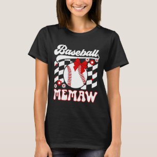 Bysebyll Memaw Groovy Memaw Of A Bysebyll Player M T-Shirt
