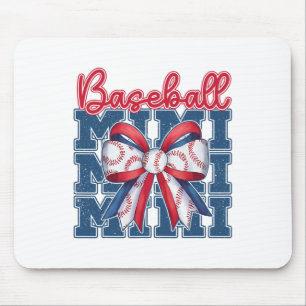 Bysebyll Mimi Coquette Bow Sport Mum Mothers Day Mouse Pad