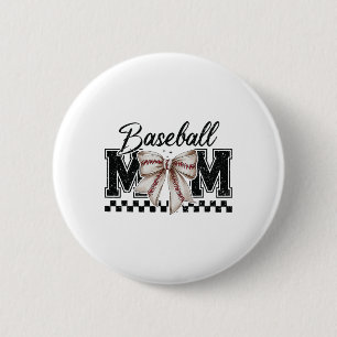 Bysebyll Mum Coquette Bow Mothers Day Bysebyll Mam 6 Cm Round Badge
