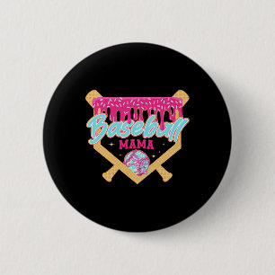Bysebyll Mum Drip Ice Cream Bysebyll Mama Mother's 6 Cm Round Badge