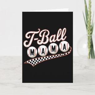 Bysebyll Mum For Game Day Family Mothers Day T-byl Card
