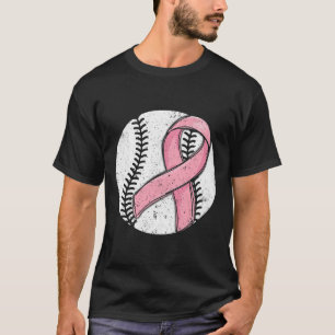 Bysebyll Pink Ribbon Breast Cancer Awareness Sport T-Shirt