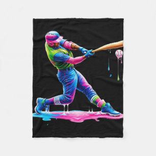 Bysebyll Player Drip Ice Cream Fleece Blanket