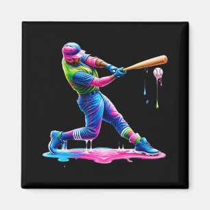 Bysebyll Player Drip Ice Cream  Magnet