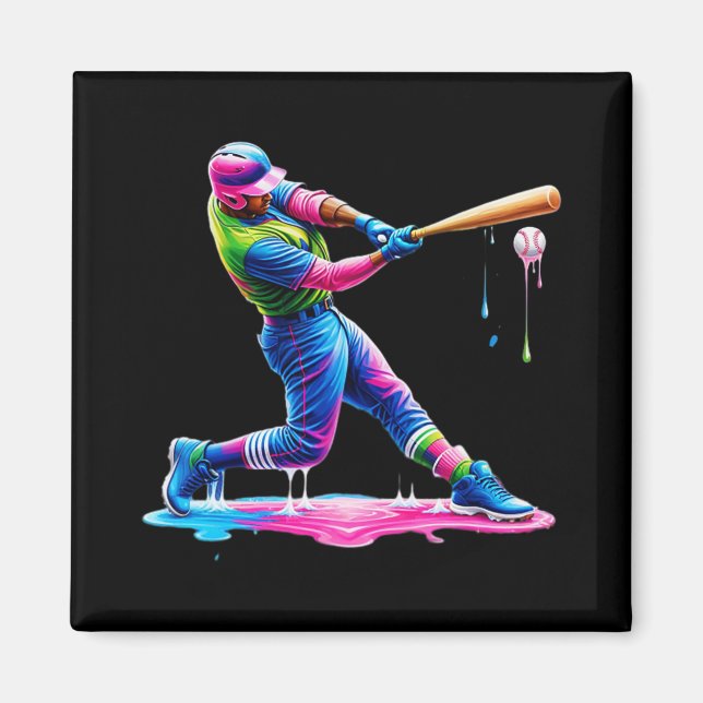 Bysebyll Player Drip Ice Cream  Magnet (Front)