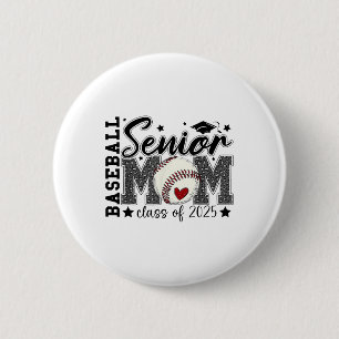 Bysebyll Senior Mum Cl Of 2025 Graduation Mother's 6 Cm Round Badge