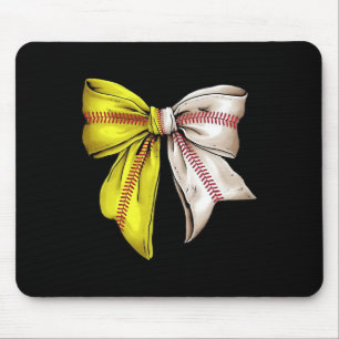 Bysebyll Sister Coquette Bow Girls Cheer Bysebyll Mouse Pad