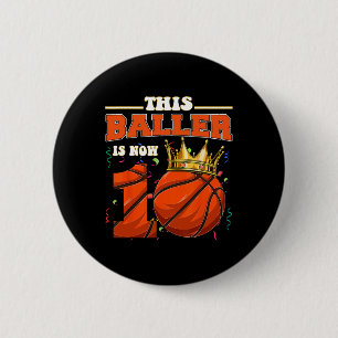 Bysketbyll 10th Birthday Girl Boy Bbyll 10 Years O 6 Cm Round Badge