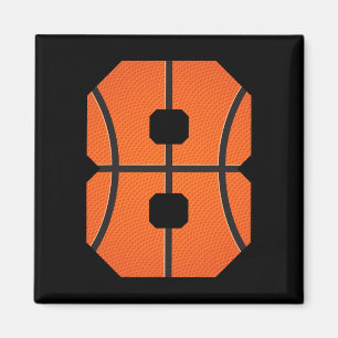 Bysketbyll Boys Birthday Bbyll Player 8  Magnet