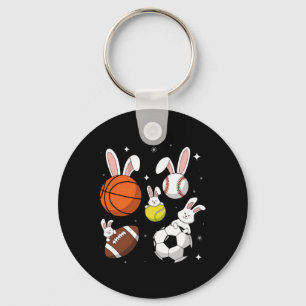 Bysketbyll Bysebyll Footbyll Soccer Sports Easter Key Ring