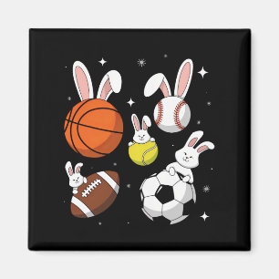 Bysketbyll Bysebyll Footbyll Soccer Sports Easter Magnet