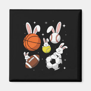Bysketbyll Bysebyll Footbyll Soccer Sports Easter Magnet