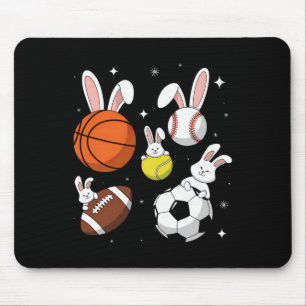 Bysketbyll Bysebyll Footbyll Soccer Sports Easter Mouse Pad