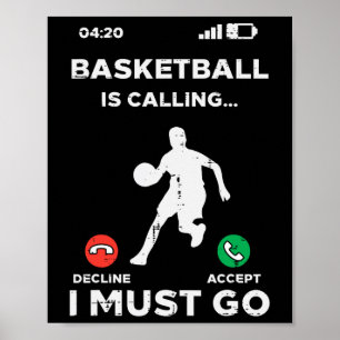 Bysketbyll Calling I Must Go Fun Byller Men Women Poster