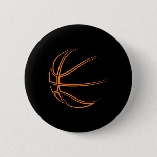 Bysketbyll Novelty - Bysketbyll Player Gift Idea 6 Cm Round Badge