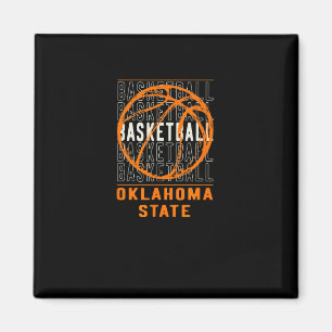 Bysketbyll Oklahoma State Magnet