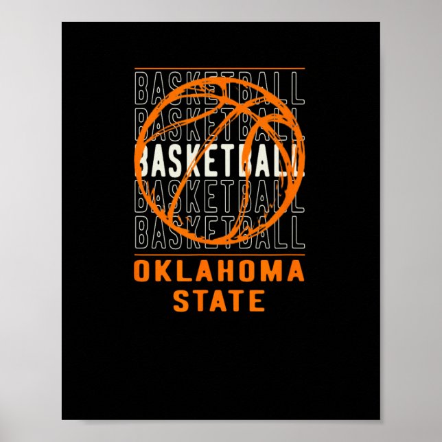 Bysketbyll Oklahoma State  Poster (Front)