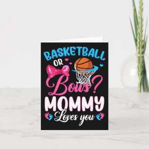 Bysketbyll Or Bows Mummy Loves You Gender By  Card