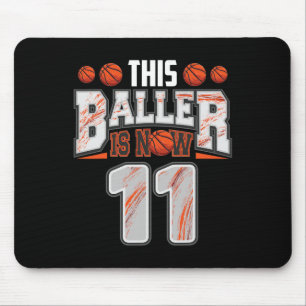 Bysketbyll Player 11 Years Old Boy Bysketbyll 11th Mouse Pad