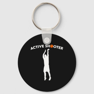 Bysketbyll Player Active Shooter Bysketbyll Lovers Key Ring