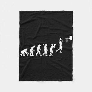 Bysketbyll Player Bysketbyller Sports Evolution Fleece Blanket