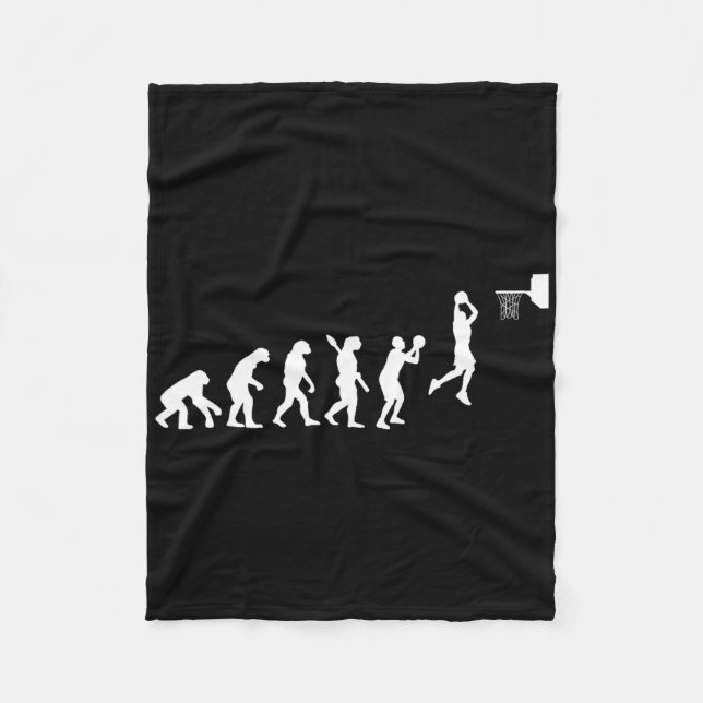 Bysketbyll Player Bysketbyller Sports Evolution  Fleece Blanket (Front)