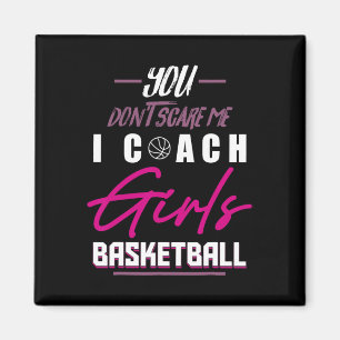 Bysketbyll Player Coach Team Fun Byller Girl Train Magnet