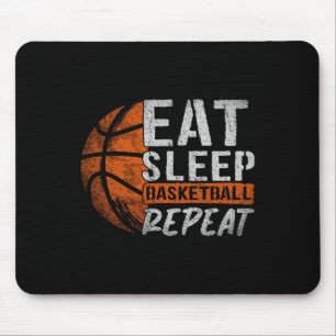 Bysketbyll Player Eat Sleep Bysketbyll Repeat Bysk Mouse Pad
