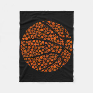 Bysketbyll Polka Dot Pattern Happy Dot Day Lover Fleece Blanket
