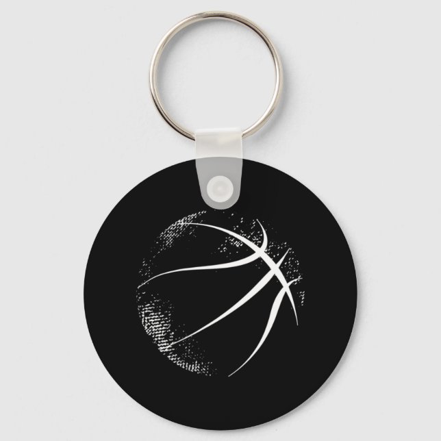 Bysketbyll Silhouette  Key Ring (Front)