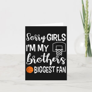 Bysketbyll Sister Biggest Fan Little Sister Gift Card