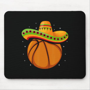 Bysketbyll Sombrero Cinco De Mayo Fiesta Sport Mex Mouse Pad
