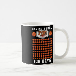 Bysketbyll Student 100th Day Having Byll 100 Days Coffee Mug